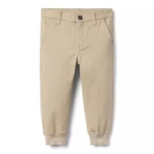 Janie and Jack 18-24 months boys khaki jogger